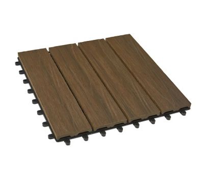 Садовый паркет ДПК Garden Modern, Патина Коричневый от производителя  Cm Decking по цене 380 р