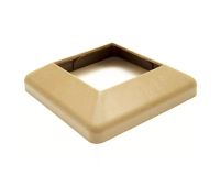 Крышка нижняя ПВХ для столба 125х125 Орех Крышка нижняя ПВХ для столба 125х125 Орех