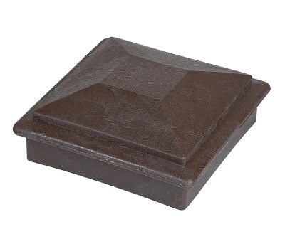 Крышка верхняя ПВХ для столба 100х100 Венге от производителя Deckart (Россия) по цене 293 р Крышка верхняя ПВХ для столба 100х100 Венге от производителя Deckart (Россия) по цене 293 р