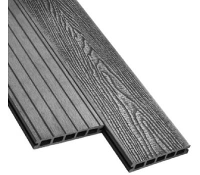 Террасная доска ДПК Аntique - Графит от производителя  Deckart (Россия) по цене 680 р