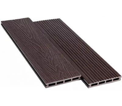 Террасная доска ДПК Praktik Pro - Венге от производителя  Deckart (Россия) по цене 450 р