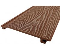 Сайдинг ДПК 3D тиснение 185x19 Коричневый Сайдинг ДПК 3D тиснение 185x19 Коричневый