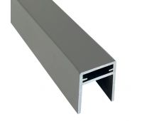 П-профиль алюминиевый 35x25 Серый П-профиль алюминиевый 35x25 Серый
