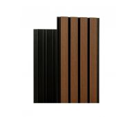 Фасадная реечная панель Скай коэкструзия Тик