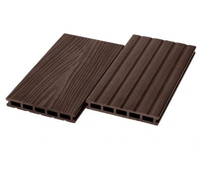 Террасная доска ДПК UnoDeck Mogano Венге от производителя  RusDecking по цене 699 р