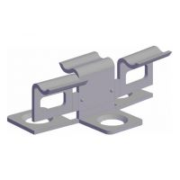 Кляймер промежуточный для каркаса из металлопрофиля и лаги ДПК (упак/100 шт) Кляймер промежуточный для каркаса из металлопрофиля и лаги ДПК (упак/100 шт)