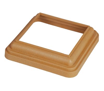 Крышка нижняя 140х140 Extrusion Тик от производителя  Woodvex по цене 1 035 р