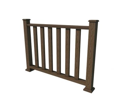 Ограждения цвет Кофе от производителя  Woodvex по цене 9 000 р