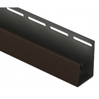 J-профиль фасадный 30 мм Шоколадный J-профиль фасадный 30 мм Шоколадный