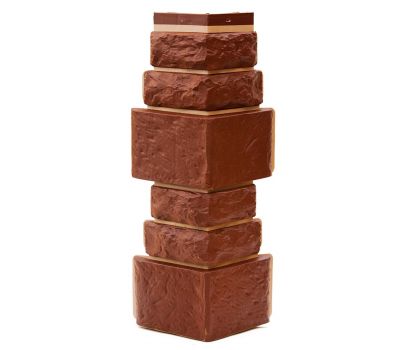 Угол Дикий камень - Коричневый от производителя Т-сайдинг по цене 380 р Угол Дикий камень - Коричневый от производителя Т-сайдинг по цене 380 р