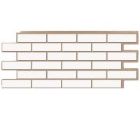 Фасадные панели СЕРИЯ кирпич Модерн - Белый