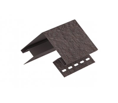 Наружный угол Стоун-хаус Кирпич Коричневый от производителя  Ю-Пласт по цене 906 р