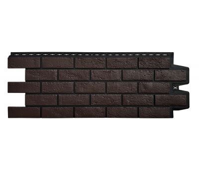 Фасадные панели Премиум состаренный кирпич Шоколадный (шов RAL 9005) от производителя Grand Line по цене 663 р Фасадные панели Премиум состаренный кирпич Шоколадный (шов RAL 9005) от производителя Grand Line по цене 663 р