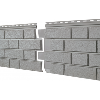 Фасадная панель Стоун Хаус S-Lock Клинкер Нордик Дым