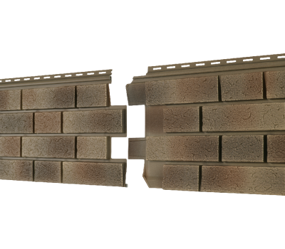 Фасадная панель Стоун Хаус S-Lock Клинкер Нордик Песок от производителя  Ю-Пласт по цене 561 р