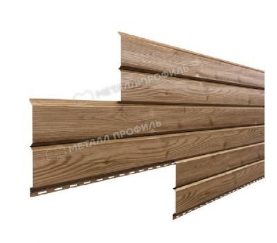 Металлический сайдинг Lбрус-15х240 (ECOSTEEL_T-01-Кедр-0.5) от производителя  Металл Профиль по цене 1 550 р