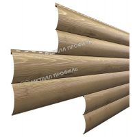 Металлический сайдинг Woodstock-Н-28х330 (ECOSTEEL_T-01-Сосна-0.5)