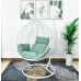 Подвесное кресло из искусственного ротанга AFM-168A-XL White/Green от производителя  Afina по цене 15 500 р