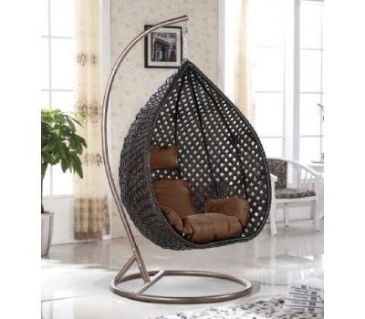 Подвесное кресло из искусственного ротанга AFM-250B-XL Brown от производителя  Afina по цене 29 000 р