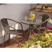 Комплект плетеной мебели из иск. ротанга Асоль-7 TLH-037B/TLH-060 brown-2pcs от производителя  Afina по цене 10 000 р