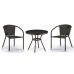 Комплект плетеной мебели из иск. ротанга Асоль-7 T282ANT/Y137C-W53 Brown 2Pcs от производителя  Afina по цене 25 500 р