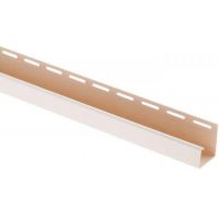 J-профиль Люкс Крашенный, T-15, ВН, Белый