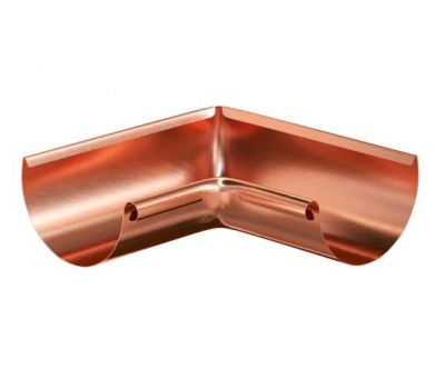Угол желоба, внутренний 90° Медь 150/100 от производителя  Aquasystem по цене 8 362 р