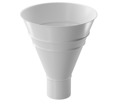 Воронка водосборная круглая ПЛОМБИР (RAL 9010) от производителя  Docke по цене 3 319 р